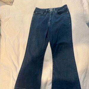 Frame Denim Dark Blue Flare Jeans